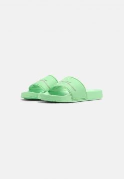 Brandneu 👏 Karl Kani SIGNATURE POOL SLIDE - Pantolette Flach - Green, Damen 🤩 -Karl Kani Verkäufe 01bc883d53dc47eaad2de9a87ed6c5e1