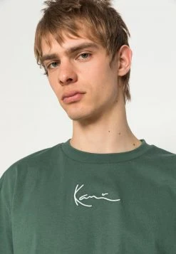 Aktion 🤩 Karl Kani SMALL SIGNATURE TEE UNISEX - T-Shirt Basic - Dark Green 🥰 -Karl Kani Verkäufe 02ec13bbdd3545bcacf161d469a83fc0