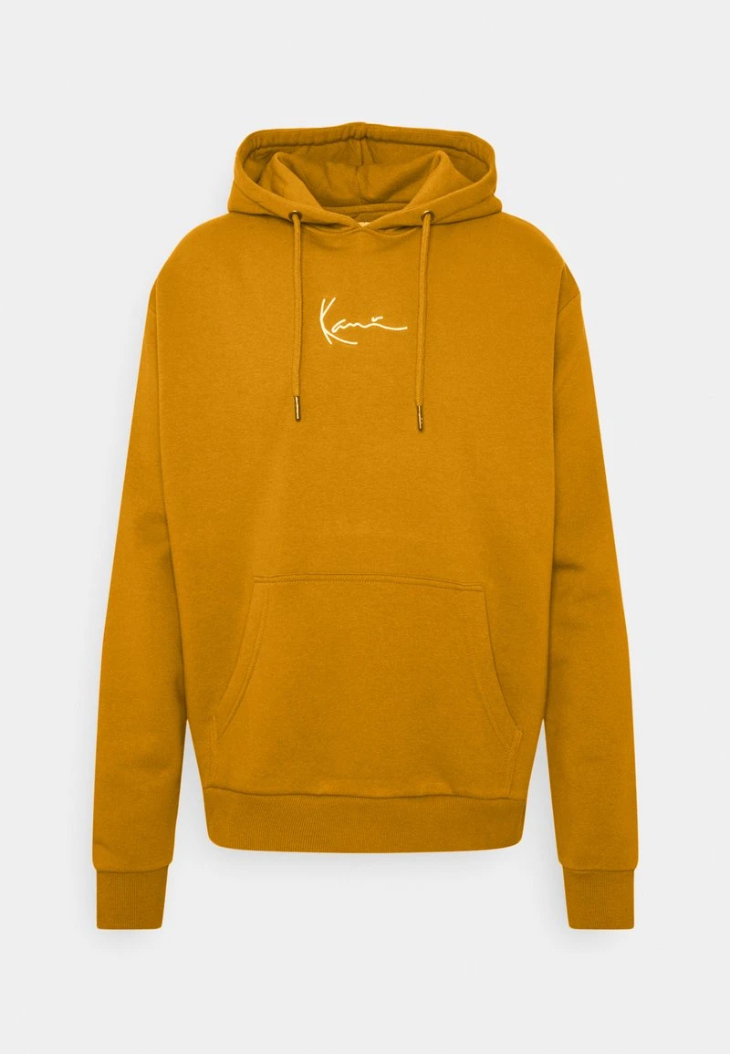 Bestes Angebot ⌛ Karl Kani ESSENTIAL HOODIE UNISEX - Kapuzenpullover - Cognac ✨ 1 Bestes Angebot ⌛ Karl Kani ESSENTIAL HOODIE UNISEX - Kapuzenpullover - Cognac ✨
