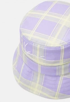 Großhandel 🎁 Karl Kani SIGNATURE REVERSIBLE CHECK BUCKET HAT - Hut - Purple, Unisex ⌛ -Karl Kani Verkäufe 06f21b143cca411a90e01142a114894c