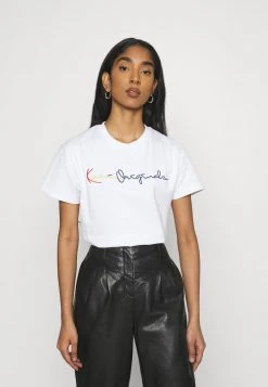 Großhandel ✔️ Karl Kani T-Shirt Print - White, Damen 🔔