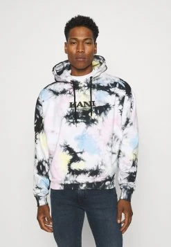 Budget 🌟 Karl Kani RETRO TIE DYE OVERSIZE HOODIE UNISEX - Sweatshirt - Multicolor 😍