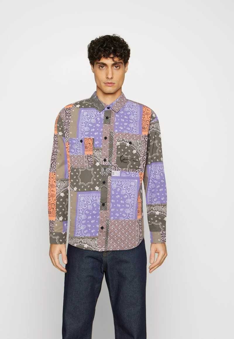 Budget 👍 Karl Kani SIGNATURE - Hemd - Multicolor, Herren ❤️ 1 Budget 👍 Karl Kani SIGNATURE - Hemd - Multicolor, Herren ❤️