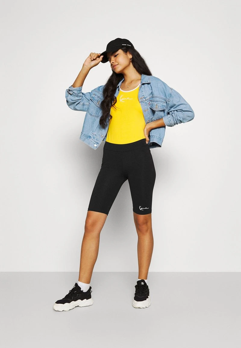 Billig 💯 Karl Kani SMALL SIGNATURE CYCLING - Shorts - Black, Damen 😉 2 Billig 💯 Karl Kani SMALL SIGNATURE CYCLING - Shorts - Black, Damen 😉 – Bild 2