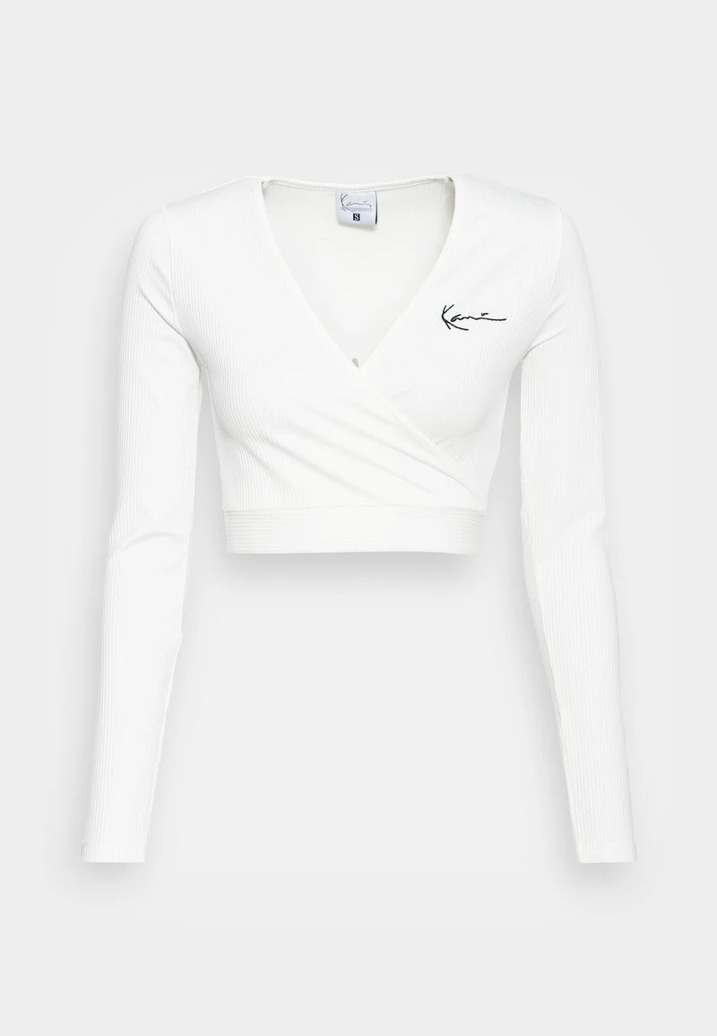 Budget ✨ Karl Kani Strickjacke - White, Damen 🎉 4 Budget ✨ Karl Kani Strickjacke - White, Damen 🎉 – Bild 4