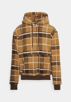 Blitzangebot 🌟 Karl Kani SIGNATURE TEDDY CHECK HOODIE UNISEX - Kapuzenpullover - Brown 🌟 -Karl Kani Verkäufe 1391e931cb404b21ad0b9e0530226aad