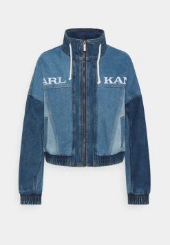 Rabatt 🔥 Karl Kani RETRO BLOCK JACKET - Jeansjacke - Blue, Damen 😉 -Karl Kani Verkäufe 14b5ee5c4eb34c6ba46eed4218314912