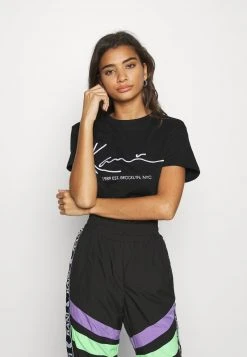 Bester Verkauf 🧨 Karl Kani SIGNATURE TEE - T-Shirt Print - Black, Damen 🔔