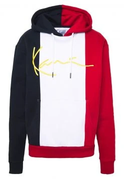 Auslauf 🤩 Karl Kani UNISEX SIGNATURE BLOCK HOODIE - Kapuzenpullover - Red 😉 -Karl Kani Verkäufe 16b421117bda4ef29f7ece78012695ad