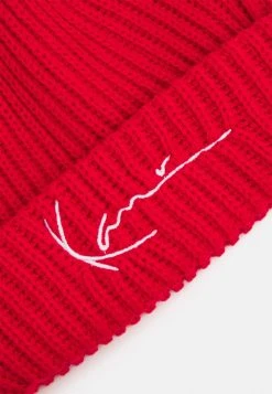 Auslauf 👏 Karl Kani SIGNATURE FISHERMAN BEANIE UNISEX - Mütze - Red ⭐ -Karl Kani Verkäufe 171ce599fd4e4a3eb92c4c432cbf13ba