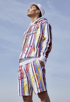 Auslauf 🔥 KARL KANI X SMILEY® SIGNATURE STRIPE UNISEX - Shorts - Multicolor 🔔 -Karl Kani Verkäufe 180ce59b031948bb98bf1c7c051a70d2