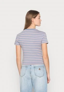 Am billigsten 🌟 Karl Kani SMALL SIGNATURE TIGHT STRIPE TEE - T-Shirt Print - Blue, Damen ⭐ -Karl Kani Verkäufe 19375be8e6dc4753b735d6210118fe38