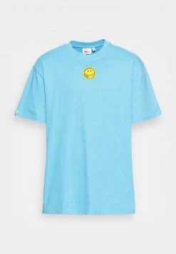 Auslauf ✨ KARL KANI X SMILEY® SMALL SIGNATURE TEE UNISEX - T-Shirt Basic - Blue ✨ -Karl Kani Verkäufe 1a7d3529124e406ea23e846a715a8541