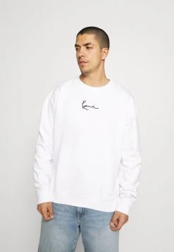 Blitzangebot 🔥 Karl Kani SMALL SIGNATURE CREW - Sweatshirt - White, Herren 😀