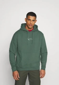 Top 10 🛒 Karl Kani UNISEX SMALL SIGNATURE HOODY - Kapuzenpullover - Darkgreen 😀
