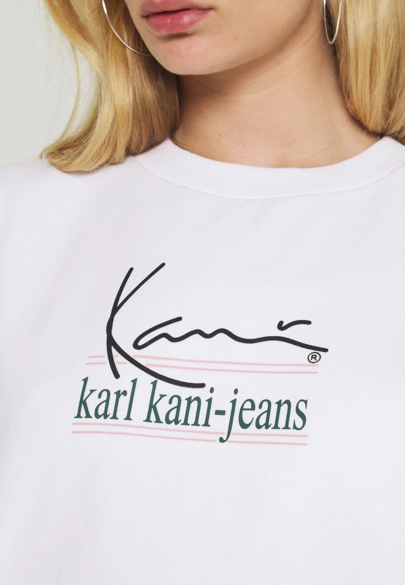 Schlussverkauf ⭐ Karl Kani SIGNATURE CREW - Sweatshirt - White, Damen 🎁 6 Schlussverkauf ⭐ Karl Kani SIGNATURE CREW - Sweatshirt - White, Damen 🎁 – Bild 6