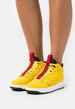 Bestes Angebot 🔥 Karl Kani 89 MID - Sneaker High - Dandelion/true Red/black/white, Damen 🎉