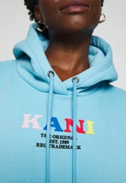 Schlussverkauf 🌟 Karl Kani RETRO HOODIE - Sweatshirt - Light Blue, Damen ✔️ -Karl Kani Verkäufe 20d74ac08c7441f3bb39dbfb8fa5fcf9