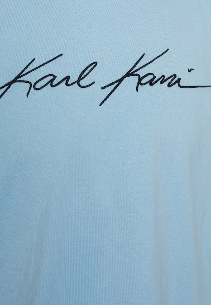 Rabatt 🌟 Karl Kani AUTOGRAPH TEE UNISEX - T-Shirt Basic - Light Blue 🌟 3 Rabatt 🌟 Karl Kani AUTOGRAPH TEE UNISEX - T-Shirt Basic - Light Blue 🌟 – Bild 3