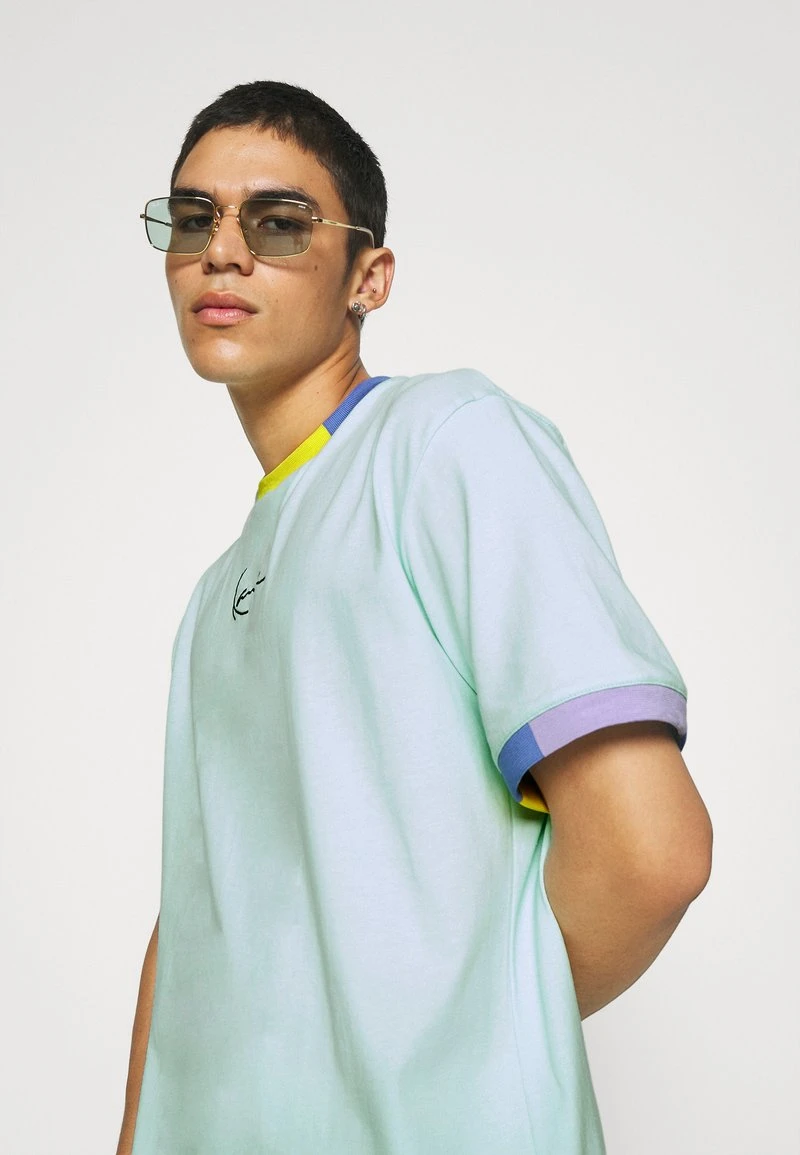 Angebote 🎉 Karl Kani UNISEX SMALL SIGNATURE TEE - T-Shirt Print - Mint 😉 4 Angebote 🎉 Karl Kani UNISEX SMALL SIGNATURE TEE - T-Shirt Print - Mint 😉 – Bild 4