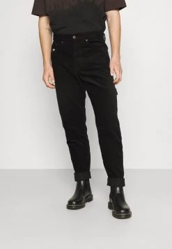 Budget ❤️ Karl Kani UNISEX RETRO PANTS - Stoffhose - Black ⌛