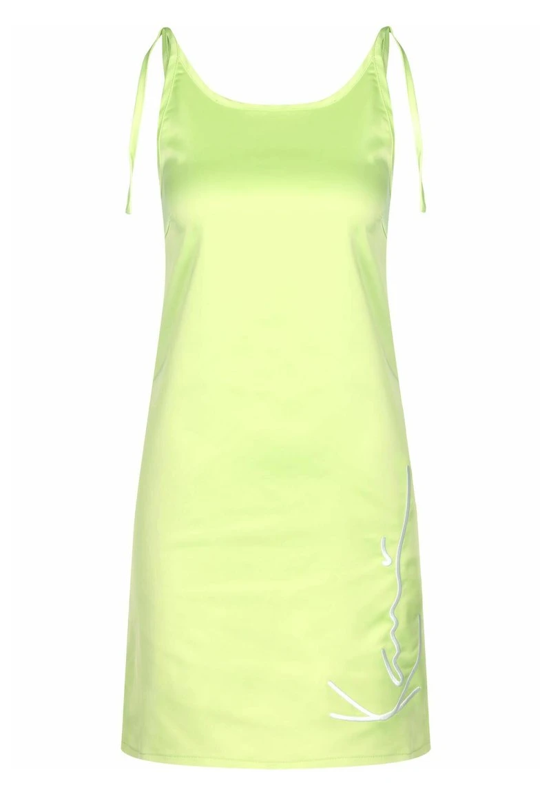Bester Verkauf 🤩 Karl Kani SATIN - Freizeitkleid - Light Green, Damen 🔔 1 Bester Verkauf 🤩 Karl Kani SATIN - Freizeitkleid - Light Green, Damen 🔔
