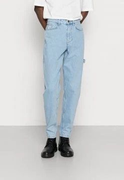 Besorgen ✨ Karl Kani RETRO TAPERED WORKWEAR - 🎁 Jeans Tapered Fit - Light Blue, Herren ⭐