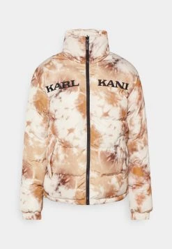 Aktion 🥰 Karl Kani RETRO REVERSIBLE TIE DYE PUFFER JACKET UNISEX - Winterjacke - Off White ✔️