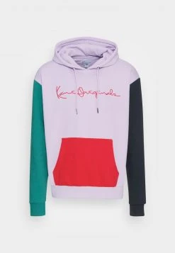 Brandneu 😉 Karl Kani UNISEX ORIGINALS BLOCK HOODIE - Sweatshirt - Lilac 😍 -Karl Kani Verkäufe 2ec057ed45894aeaa640ebf5186ed3d4