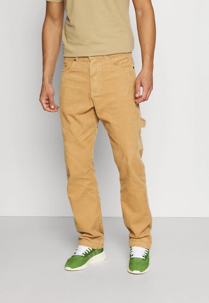 Coupon ⌛ Karl Kani RETRO PANTS UNISEX - Stoffhose - Sand 🥰 1 Coupon ⌛ Karl Kani RETRO PANTS UNISEX - Stoffhose - Sand 🥰