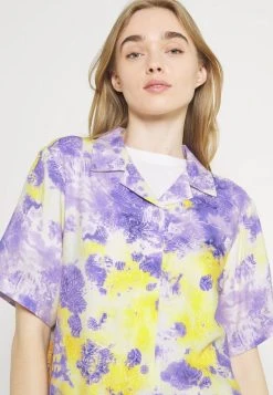 Schlussverkauf 🤩 Karl Kani SMALL SIGNATURE PAISLEY RESORT - Hemdbluse - Lilac, Damen ❤️ -Karl Kani Verkäufe 30901374508b45c4bde87c5afa43773f