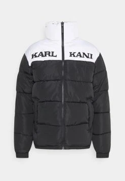 Rabatt 👏 Karl Kani RETRO REVERSIBLE BLOCK PUFFER JACKET UNISEX - Übergangsjacke - Black 🌟 -Karl Kani Verkäufe 319d7d8253db4db4b0bed4a397cb6bb9