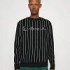 Bestes Angebot 🎁 Karl Kani UNISEX ORIGINALS PINSTRIPE CREW - Sweatshirt - Black 🔔 -Karl Kani Verkäufe 32ebc06b07224443940404930d9d478b