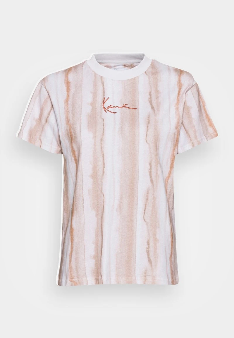 Bester Verkauf ⌛ Karl Kani SMALL SIGANTURE TIE DYE STRIPE TEE - T-Shirt Print - Sand, Damen 🔔 4 Bester Verkauf ⌛ Karl Kani SMALL SIGANTURE TIE DYE STRIPE TEE - T-Shirt Print - Sand, Damen 🔔 – Bild 4