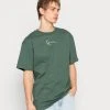 Aktion 🤩 Karl Kani SMALL SIGNATURE TEE UNISEX - T-Shirt Basic - Dark Green 🥰 -Karl Kani Verkäufe 3860513fce3740a086ffd3bee1e82d58