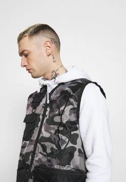 Bestpreis 🔥 Karl Kani SIGNATURE UTILITY VEST - Weste - Black, Herren ✨ -Karl Kani Verkäufe 3a1e3656bf2143938eb3a9e5742c779c