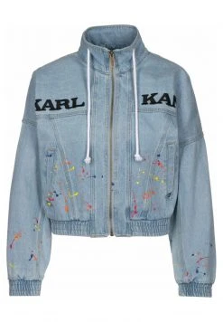 Top 10 🔥 Karl Kani 🧨 Jeansjacke - Light Blue, Damen ⭐