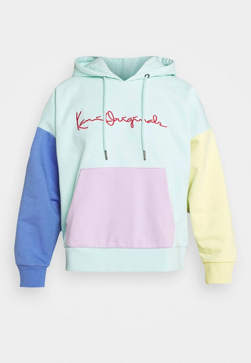 Bestes Angebot 👍 Karl Kani ORIGINALS BLOCK HOODIE - Sweatshirt - Mint, Damen ⭐ 5 Bestes Angebot 👍 Karl Kani ORIGINALS BLOCK HOODIE - Sweatshirt - Mint, Damen ⭐ – Bild 5