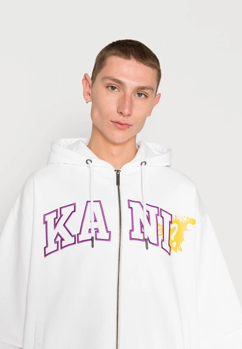 Top 10 ⌛ Karl Kani SERIF ZIP HOODIE UNISEX - Sweatjacke - White 🤩 5 Top 10 ⌛ Karl Kani SERIF ZIP HOODIE UNISEX - Sweatjacke - White 🤩 – Bild 5