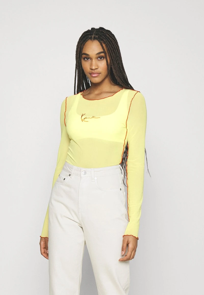 Beste Bewertungen von ⌛ Karl Kani SMALL SIGNATURE - Langarmshirt - Lime, Damen ⭐ 1 Beste Bewertungen von ⌛ Karl Kani SMALL SIGNATURE - Langarmshirt - Lime, Damen ⭐