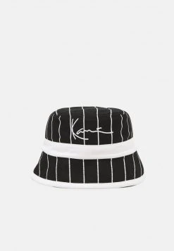 Besorgen 👍 Karl Kani SIGNATURE REVERSIBLE BLOCK BUCKET HAT UNISEX - Hut - Black 🔔