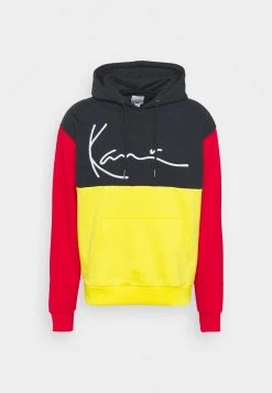 Billig 😉 Karl Kani SIGNATURE BLOCK TEDDY HOODIE UNISEX - Kapuzenpullover - Yellow ⌛ -Karl Kani Verkäufe 416a93d3b9014cc08e2298933f273a90