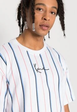 Auslauf 🔥 Karl Kani SIGNATURE PINSTRIPE TEE UNISEX - T-Shirt Print - Multicolor ❤️ -Karl Kani Verkäufe 43b019ae7a2b468f97989835a8a54aae