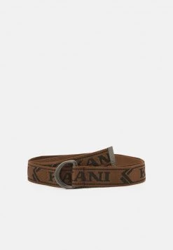 Coupon 👍 Karl Kani COLLEGE BELT UNISEX - Gürtel - Brown ⌛