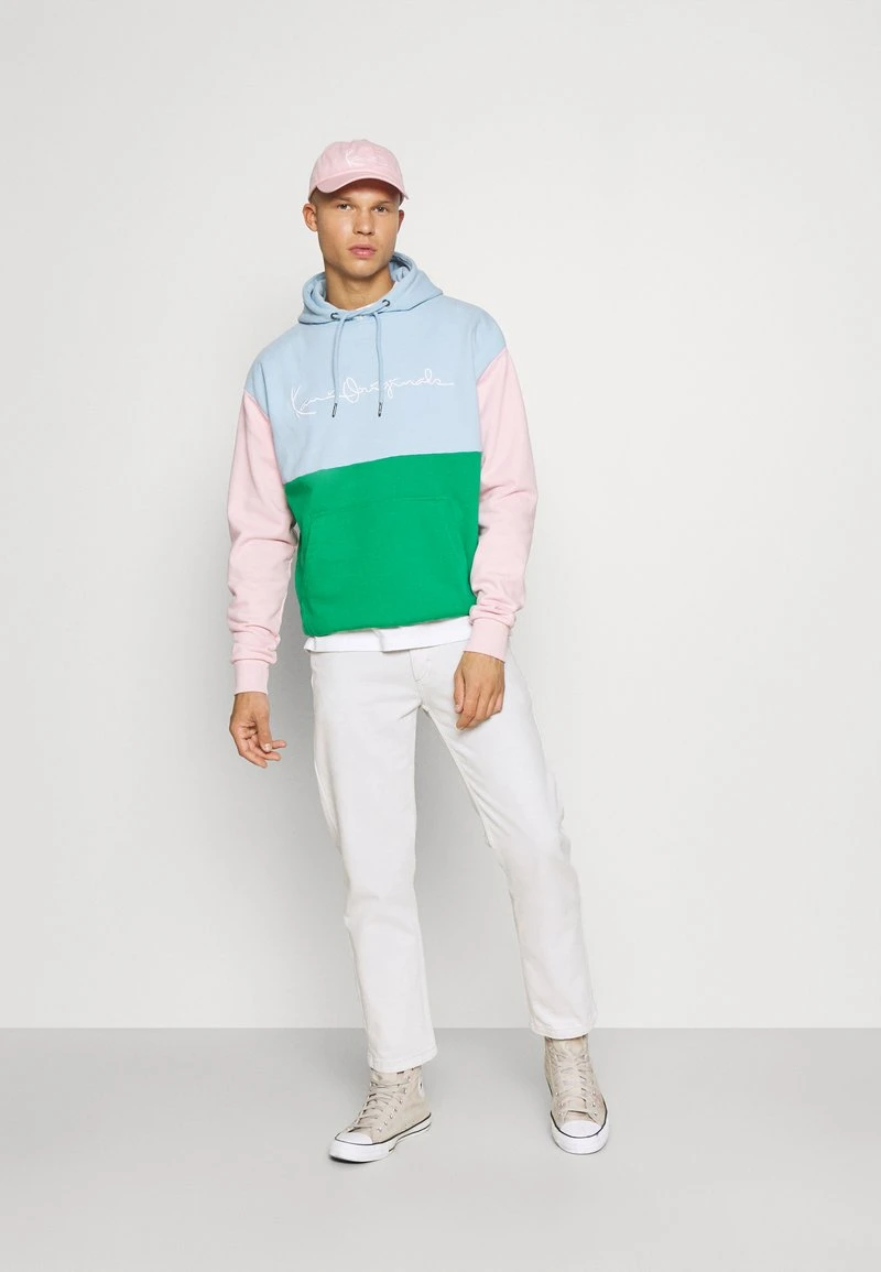 Rabatt 😀 Karl Kani ORIGINALS BLOCK HOODIE UNISEX - Kapuzenpullover - Green ⭐ 2 Rabatt 😀 Karl Kani ORIGINALS BLOCK HOODIE UNISEX - Kapuzenpullover - Green ⭐ – Bild 2