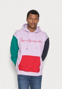 Brandneu 😉 Karl Kani UNISEX ORIGINALS BLOCK HOODIE - Sweatshirt - Lilac 😍