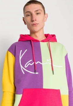 Bester Verkauf 😉 Karl Kani UNISEX SIGNATURE BLOCK HOODIE - Sweatshirt - Multicolor 🥰 -Karl Kani Verkäufe 499f9d060a54436fb75727d9b0695419
