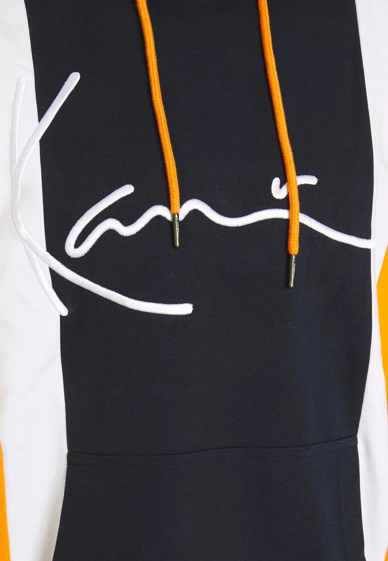 Bestpreis 🔥 Karl Kani SIGNATURE BLOCK HOODIE - Kapuzenpullover - Navy, Herren 💯 3 Bestpreis 🔥 Karl Kani SIGNATURE BLOCK HOODIE - Kapuzenpullover - Navy, Herren 💯 – Bild 3
