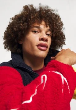 Am billigsten ❤️ Karl Kani SIGNATURE BLOCK TEDDY JACKET UNISEX - Fleecejacke - Navy ✔️ -Karl Kani Verkäufe 4d1d4bec5382423e80ee63271d7df7a9