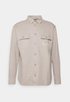Top 10 ⭐ Karl Kani UNISEX CHEST SIGNATURE - Übergangsjacke - Taupe 🥰